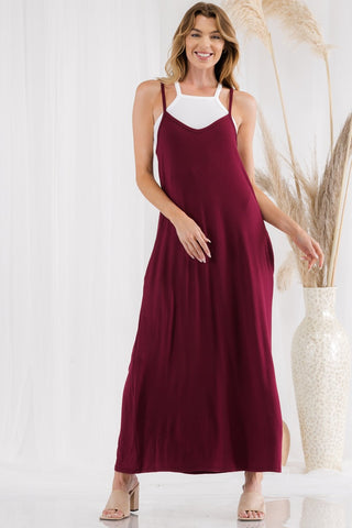 PERFECT BRALETTE MAXI DRESS- In-Store