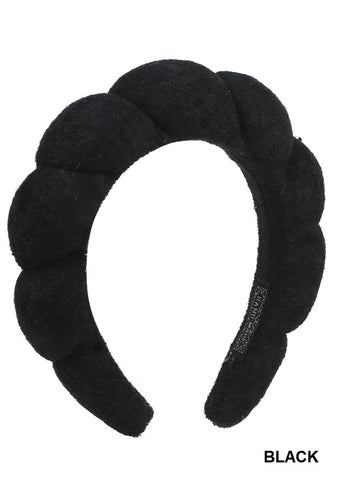 SPA SPONGE TERRY TOWEL HAIR HEADBAND- In-Store