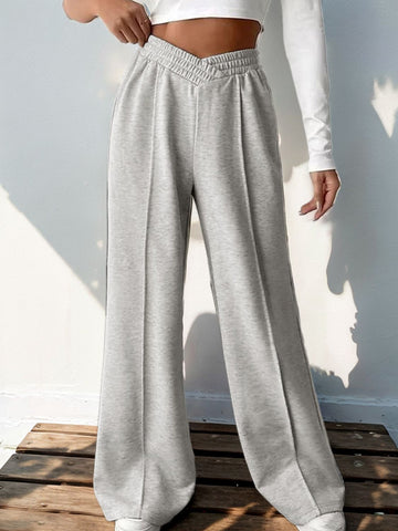 Elastic Waist Wide Leg Pants. Ships 5-10 days • Sizes: S-XL