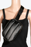 Fame Quilted Nylon Crossbody Bag